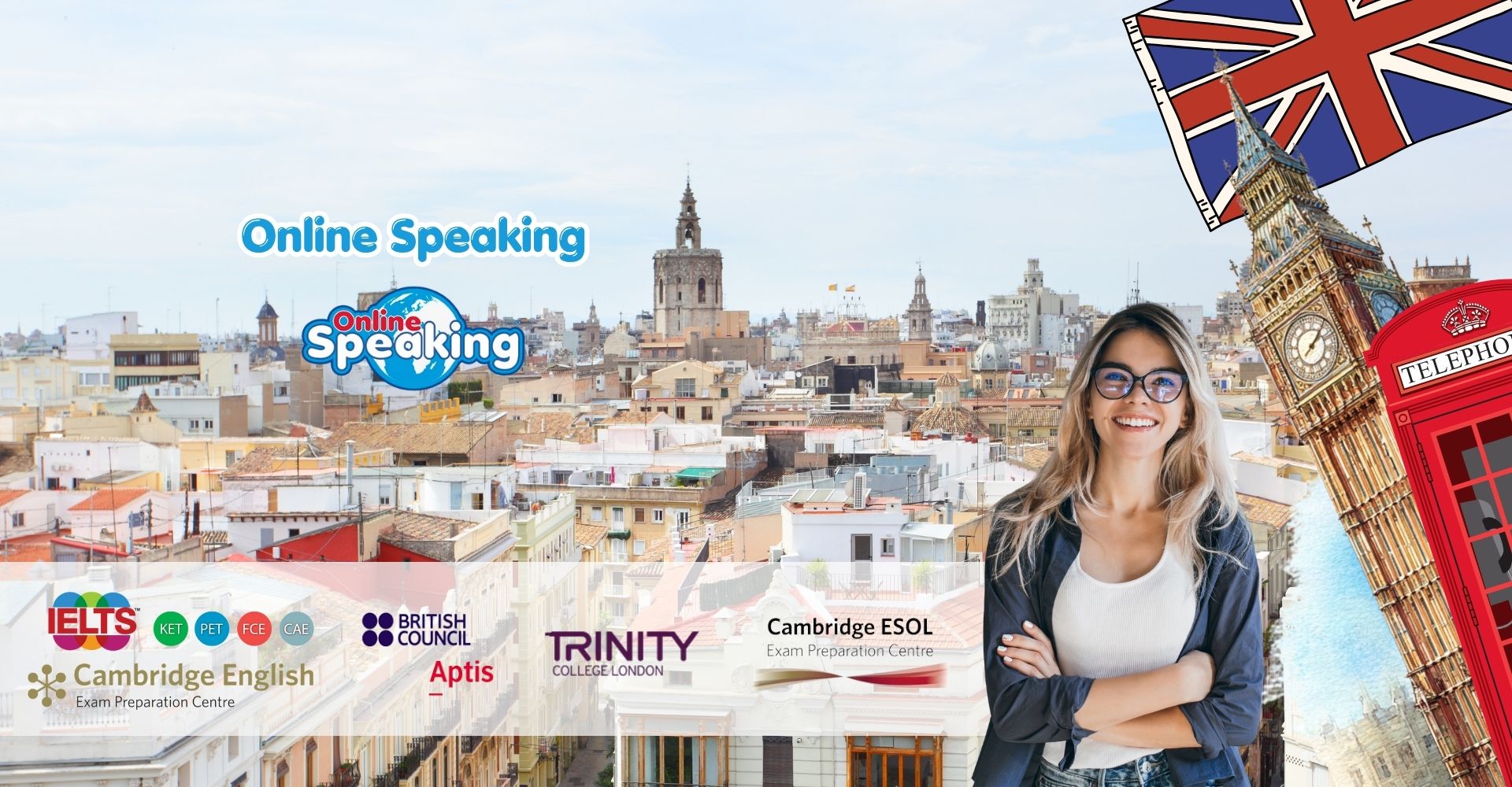 Academia de inglés en Valencia centro